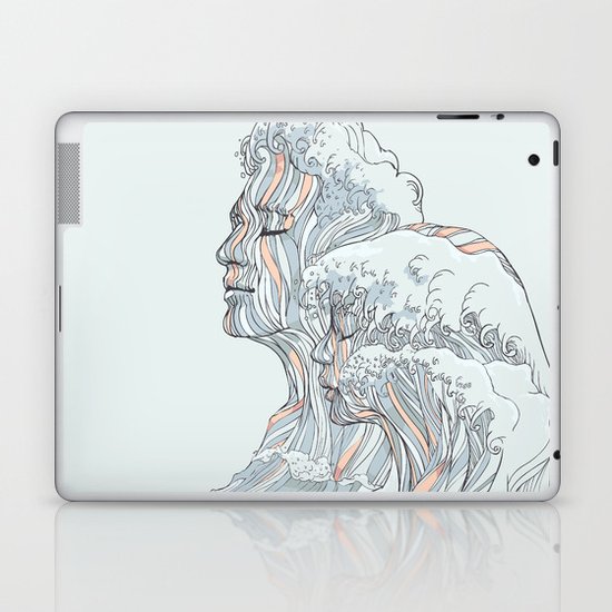 BREATHE DEEPLY Laptop & iPad Skin