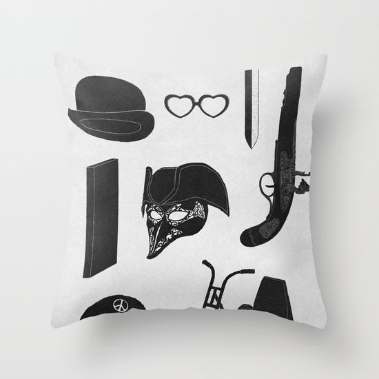 2011: A Kubrick Odyssey Throw Pillow