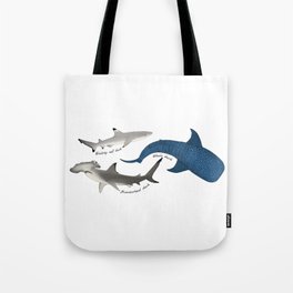 Shark Trio Tote Bag