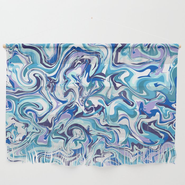 Blue Marble Wall Hanging