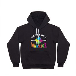Mommy Of A Warrior Autism Awareness Hoody
