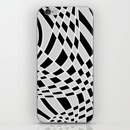 Abstract pattern - gray. iPhone Skin