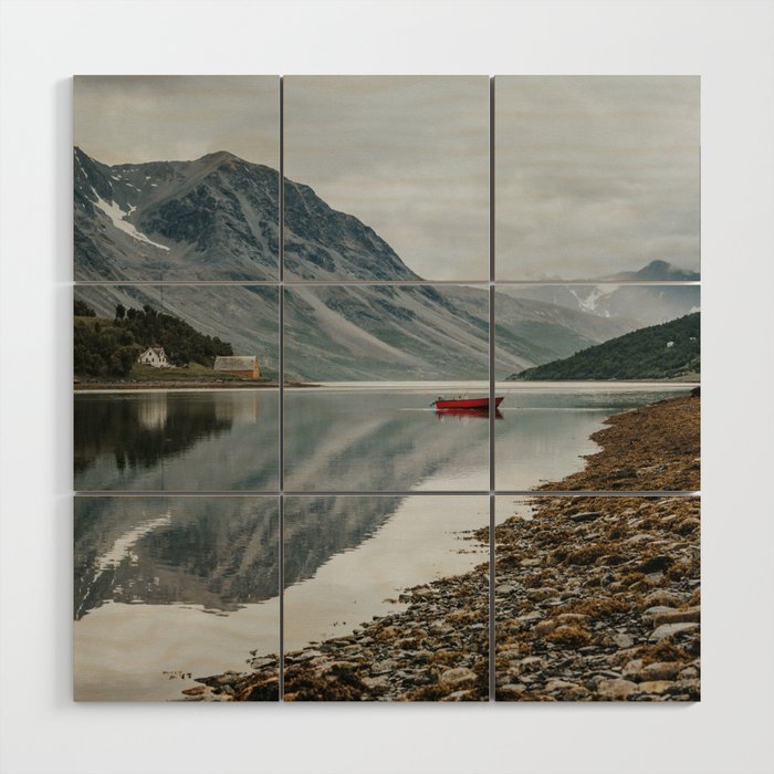 Norway I - Landscape and Nature Photography Wood Wall Art