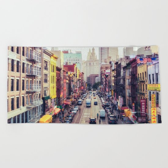 New York City Beach Towel