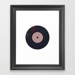 Vinyl Record Zodiac Sign Capricorn Framed Art Print