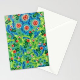 Fairytale Flowers Stationery Card