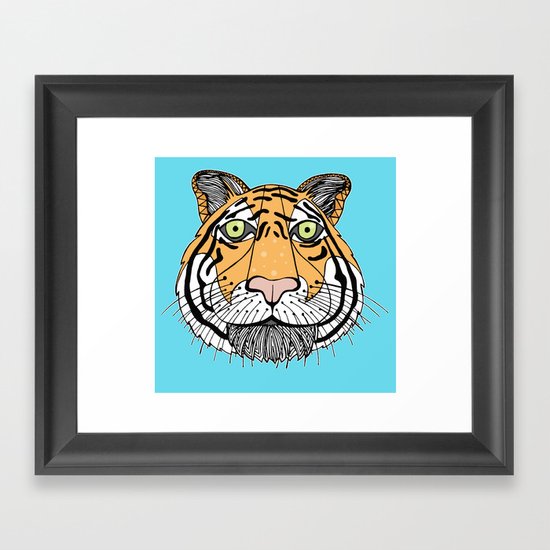 Tiger Framed Art Print