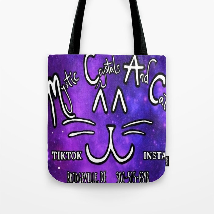 Mystic Crystals And Cats (Official Merchandise)  Tote Bag