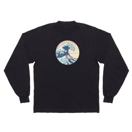GREAT WAVE SURFER GIRL Long Sleeve T-shirt