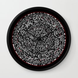 genome mosaic 6-1 Wall Clock
