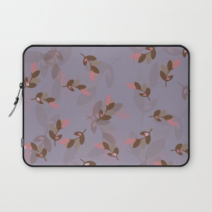 Lavender and Leaves Laptop Sleeve