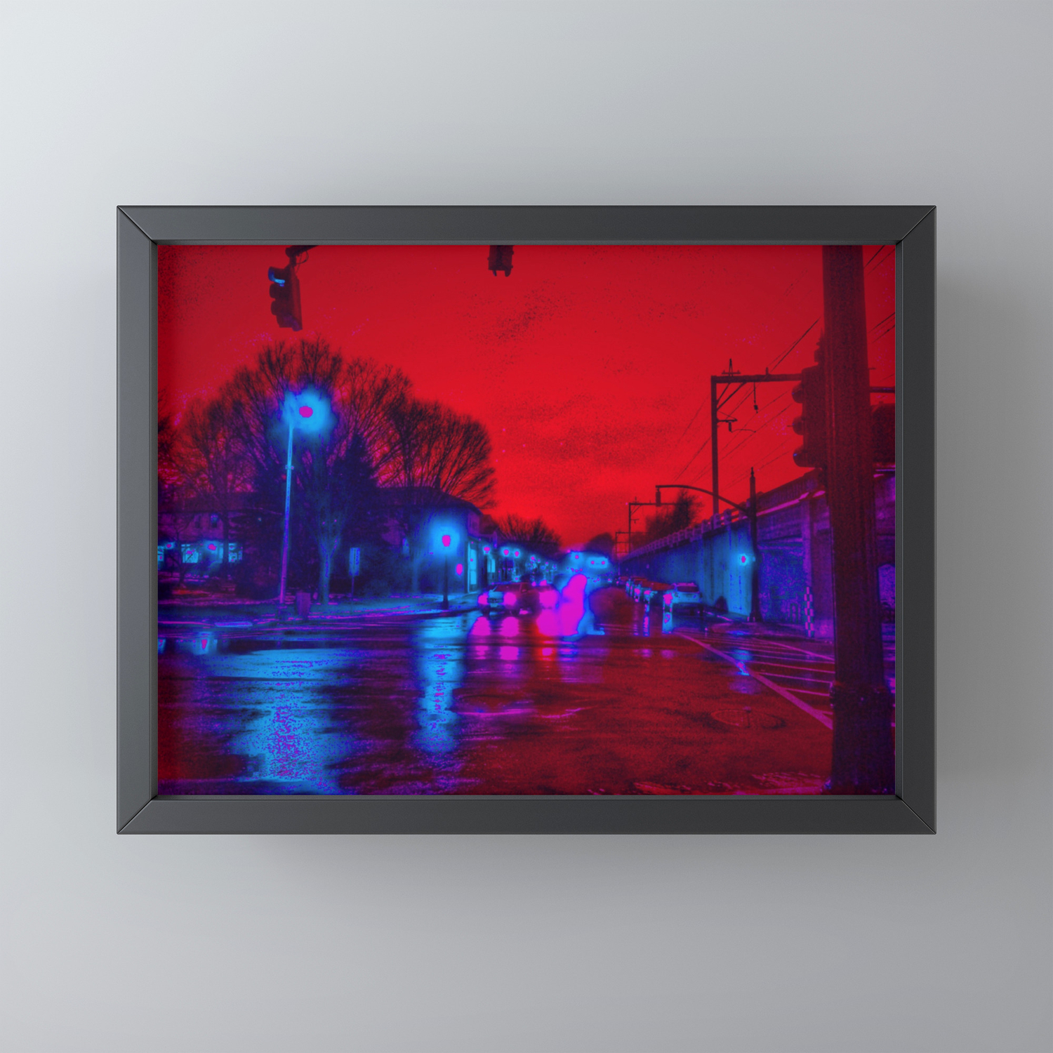 Boulevard Of Lucid Dreams Framed Mini Art Print By Ridleymcintyre