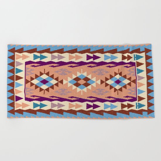Kilim Rug Beach Towel