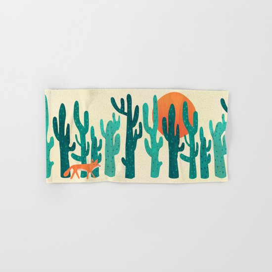 Desert fox Hand & Bath Towel