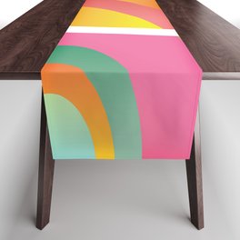 Psychedelic background Table Runner