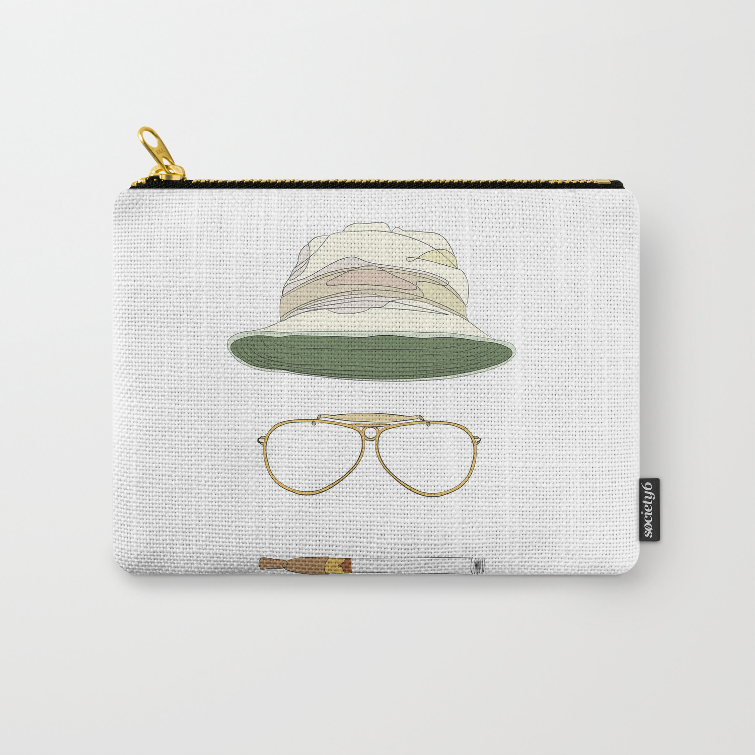 Movie Icons Fear And Loathing In Las Vegas Carry All Pouch By Raquelsanchis Society6