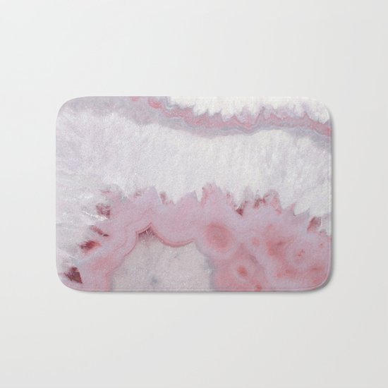 Blush Agate Bath Mat