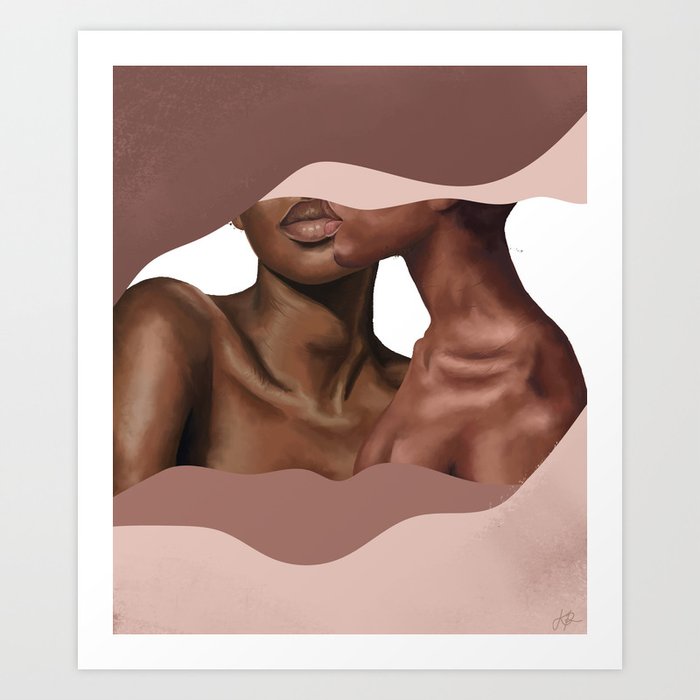 Love the skin you're in Art Print