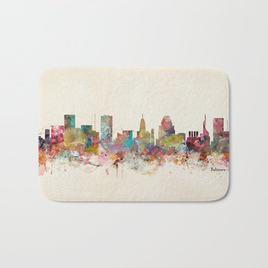 baltimore maryland Bath Mat