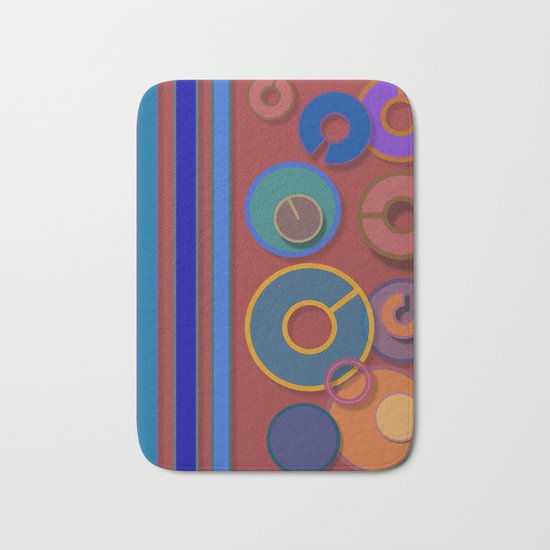 Abstract #54 Bath Mat
