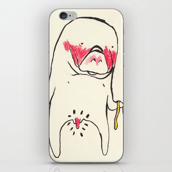 measure manatee iPhone & iPod Skin