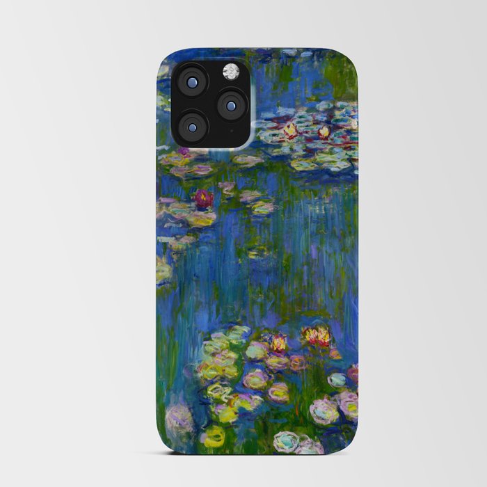 Claude Monet (French, 1840-1926) - Water Lilies - Original Title: Nymphéas - Series: Water Lilies - 1916 - Impressionism - Flower painting - Oil on canvas - Digitally Enhanced Version - iPhone Card Case