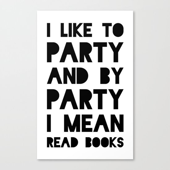 Party Canvas Print