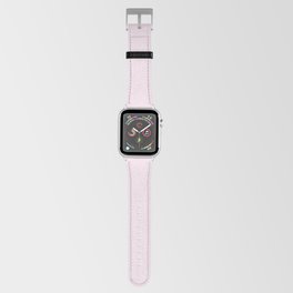 Ultra Pale Pastel Pink Solid Color Hue Shade - Patternless Apple Watch Band