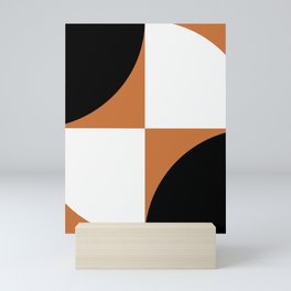Abstract geometry Mini Art Print
