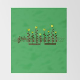 Music Notes Throw Blankets For Any Room Or Decor Style Society6