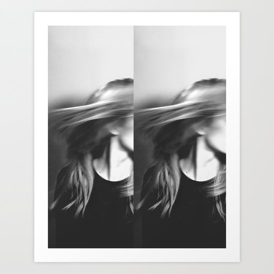 Her Hair Art Print