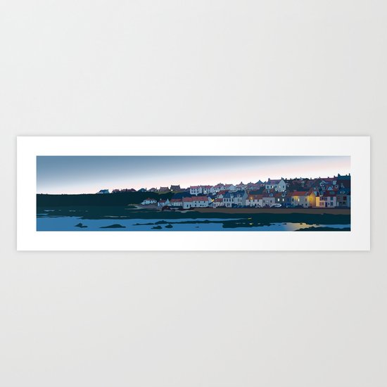 I dream of Pittenweem Art Print