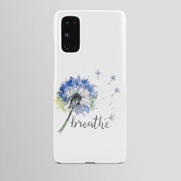 Breathe! Dandelion Floral Botanical Art Android Case
