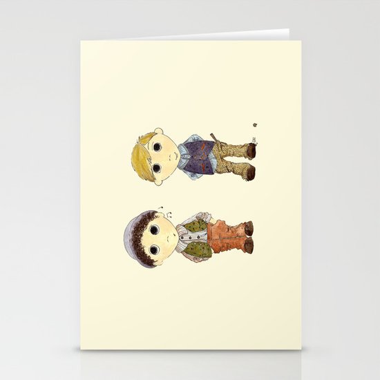 The Twins: Hugo & Harry Stationery Cards