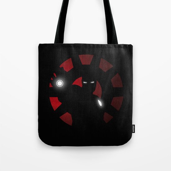 SuperHeroes Shadows : Iron Man Tote Bag