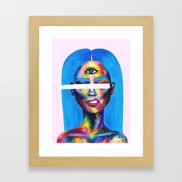Elevate Your Third Eye  Framed Art Print