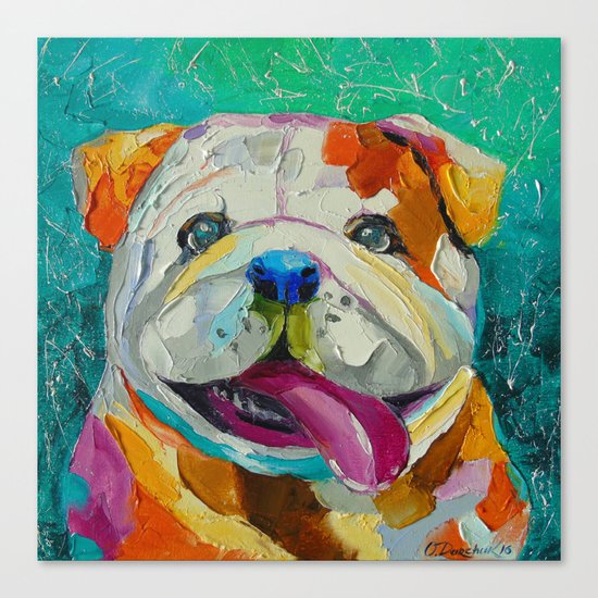 The smile of a friend Canvas Print