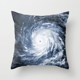 Hurricane Igor Throw Pillow