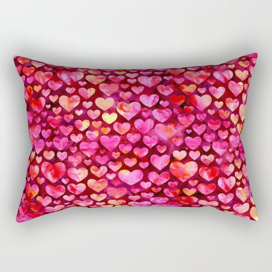 Heart Pattern 03 Rectangular Pillow