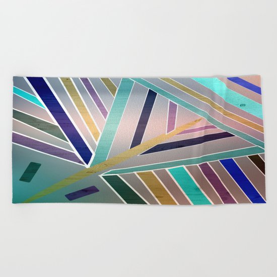 Haphazard Balance Beach Towel