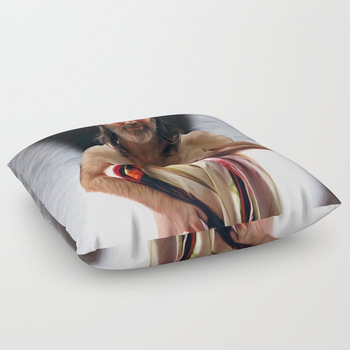 Robe & Light Floor Pillow