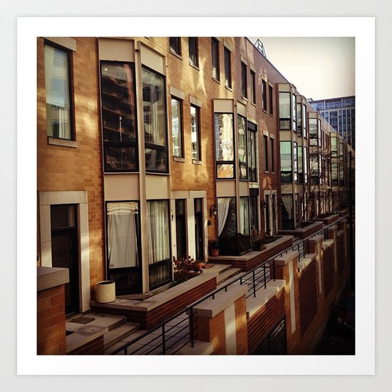 Chicago Housing Art Print
