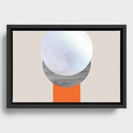 Rising Moon Framed Canvas