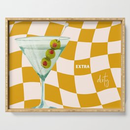 Dirty Martini 2 Serving Tray