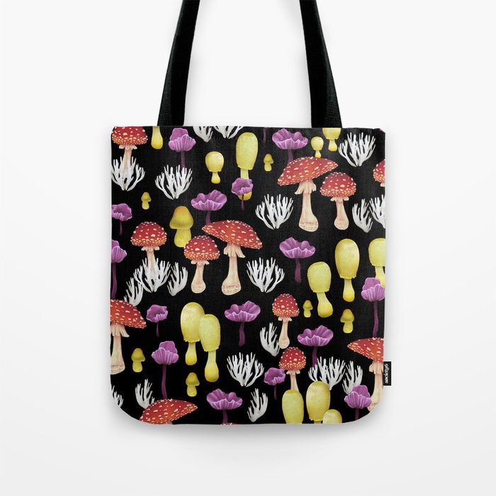 Happy Fungus garden - BK Tote Bag