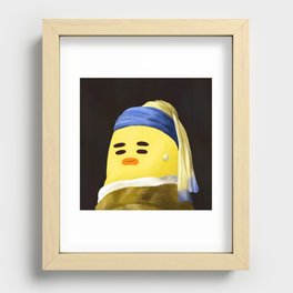 Ari with a Pearl Earring Recessed Framed Print