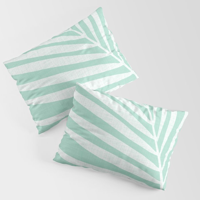 Mint green 2025 pillow shams