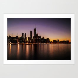 Chicago Skyline - new! Art Print