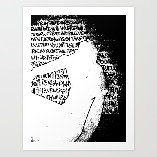 Touch Art Print
