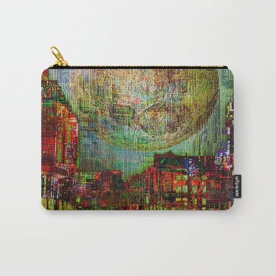 Moon on the city Carry-All Pouch